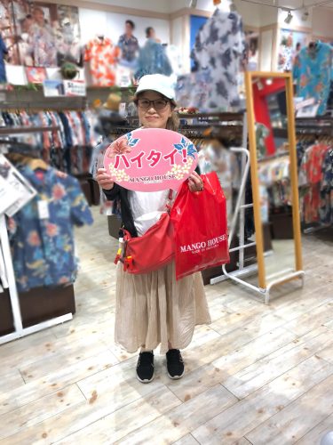 沖縄好きのお客様ご来店