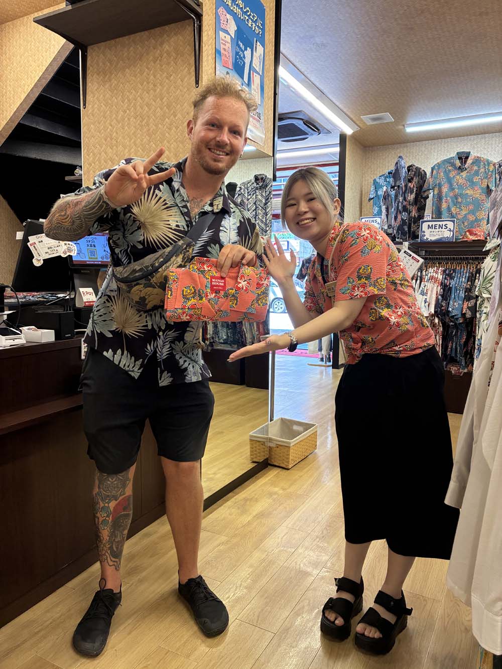 【海を越えて、かりゆしウェアとの素敵な出会い🌺✨】