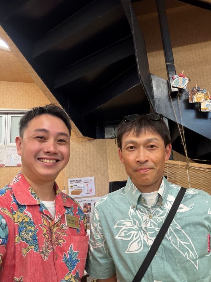 約6年ぶりの再来店！お気に入りのかりゆしウェアを着こなしてご来店🌺✨