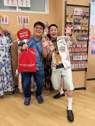 マンゴハウス常連のいぐっちゃんさんご来店♪